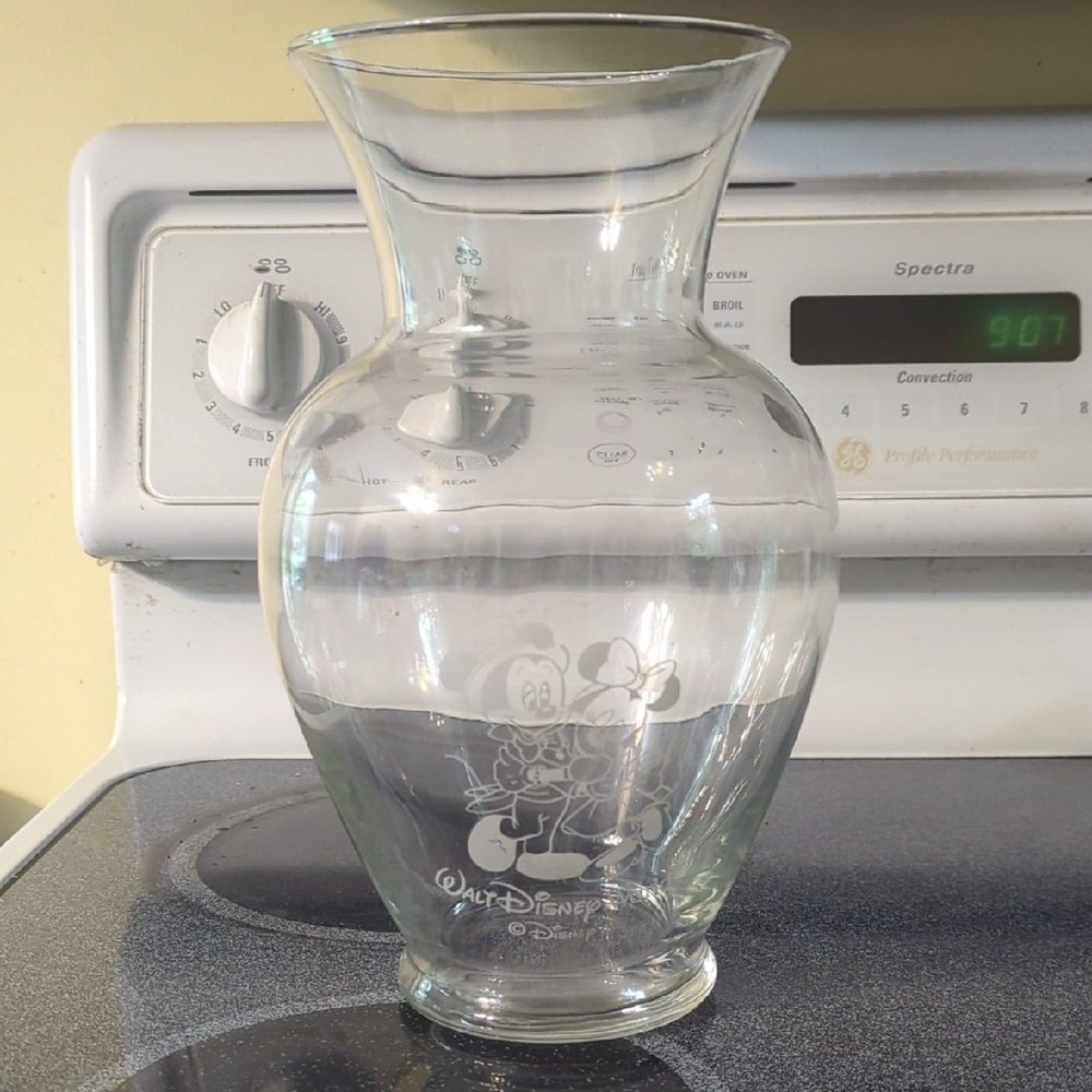 Mickey And Minnie Vase